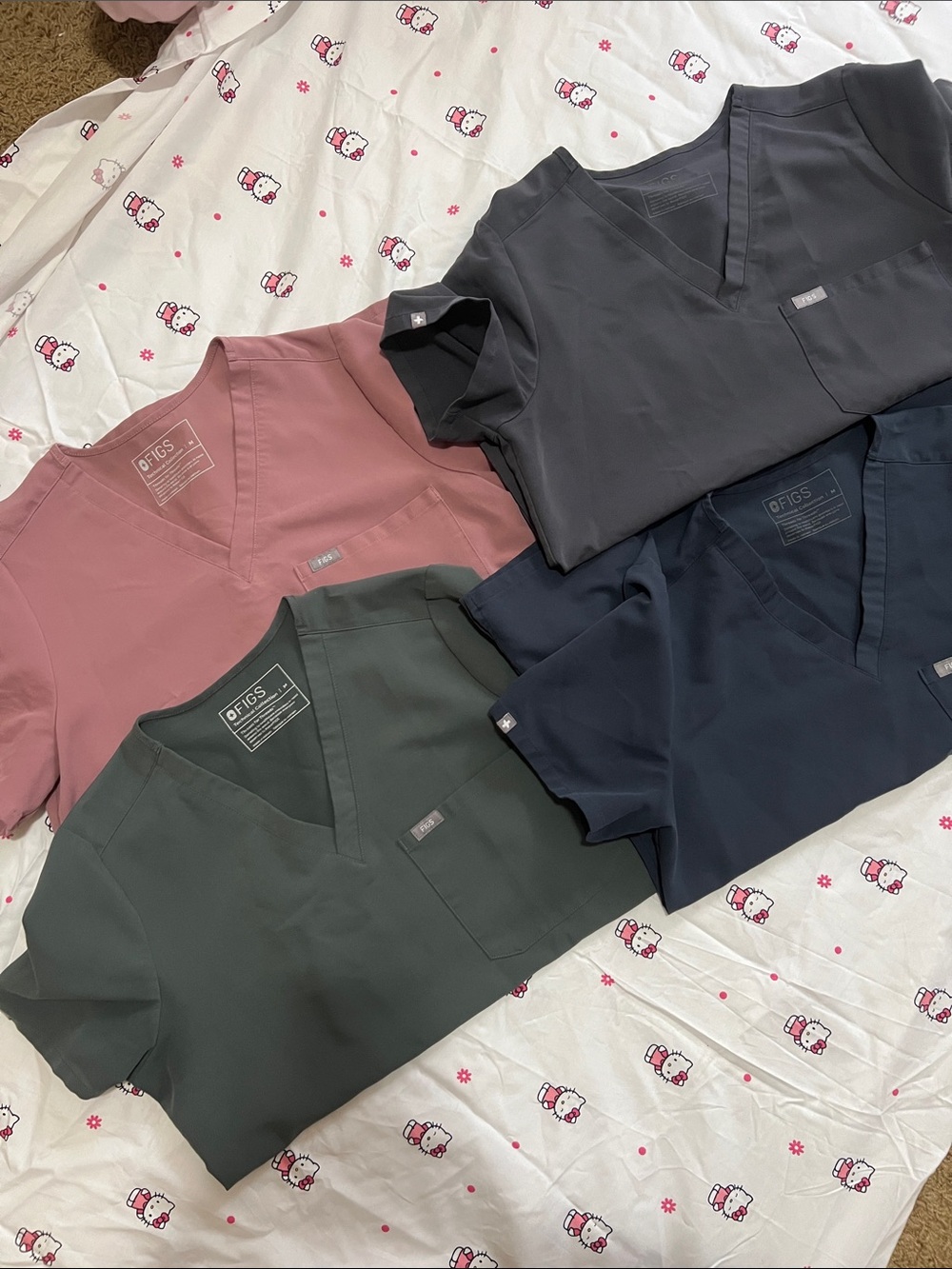 Figs Catarina Scrub Top Bundle